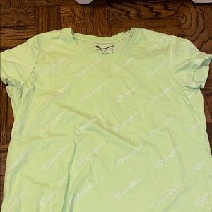 lime champion tshirt